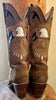 1970s Miss Capezio "Bald Eagle" Inlay Boots Size 6.5