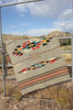 Rare Mid-Century Handwoven Wool Chimayo Blanket