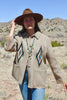 Rare Vintage 1940s Hand Woven Wool Chimayo Jacket