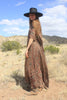 RARE Color Way The Holy Grail 1970s Vintage Adini Sultana Gauzy Indian Maxi Dress