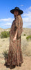 RARE Color Way The Holy Grail 1970s Vintage Adini Sultana Gauzy Indian Maxi Dress