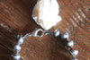 Hand Carved Bumblebee Jasper with Tibetan Silver  Necklace
