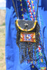 Vintage Native American Hand beaded Fringe Bag