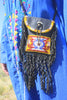 Vintage Native American Hand beaded Fringe Bag