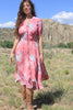 Charming 1930s Rayon Spring Dress