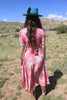 Charming 1930s Rayon Spring Dress