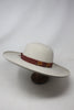 “M” Pure Beaver Lone Hawk WIDE Brim with Antique Native American Hand Beaded Bamd
