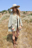 RARE and Iconic 1970s “ Char” Hand Painted Handmade Poncho