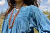 Super Yummy Vintage Hand Embroidered Mexican Blouse