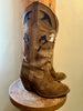 1970s Miss Capezio "Bald Eagle" Inlay Boots Size 6.5