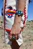 Festive Vintage Mexican Huipil from Chinantla