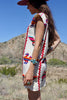 Festive Vintage Mexican Huipil from Chinantla