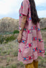 Vintage Dusty Rose Handwoven Oaxacan Huipil