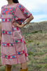 Vintage Dusty Rose Handwoven Oaxacan Huipil