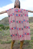 Vintage Dusty Rose Handwoven Oaxacan Huipil