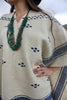 Vintage Handwoven Home Spun Natural Wool Poncho