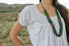 Rare Exquisite Antique Oaxacan Lace and Embroidery Cotton Blouse