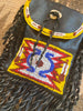 Vintage Native American Hand beaded Fringe Bag