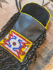 Vintage Native American Hand beaded Fringe Bag