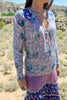 Vintage Adini 1970s Indian Gauze Dress Large