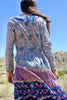 Vintage Adini 1970s Indian Gauze Dress Large