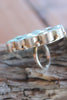 RESERVED… Large Native American Sterling and Turquoise Statement Ring