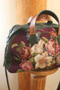 Floral Deluxe Honeywood One of A Kind Overnighter Bag Deerskin and Needlepoint