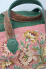 Hunter Green Deerskin "Honeywood Overnighter Bag" Handmade and One of A Kind