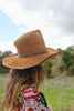 1970s Vintage Handmade Leather Cowboy Hat