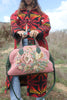 Hunter Green Deerskin "Honeywood Overnighter Bag" Handmade and One of A Kind