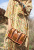 1970s Char Vintage Deerskin Handmade Bag