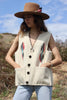 Authentic Vintage Handwoven Chimayo Vest
