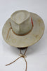 Ready to Ship Hand Embroidered  "Poppy"  Lone Hawk Hat 7 1/4