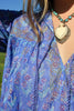 SALE One of A Kind Hand Block Printed Gauzy Indian Cotton Dress by "Love My Sunshine"
