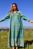 SALE Gauzy Indian Love My Sunshine Indian Hand Block Printed Maxi Dress