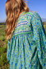 SALE Gauzy Indian Love My Sunshine Indian Hand Block Printed Maxi Dress