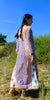 1970s Block Print Indian Cotton Caftan