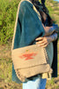 Vintage 1970s Chimayo Thunder Bird Handwoven Bag