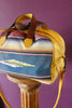 SALE Honeywood Handmade Deerskin Overnighter Antique Mexican Saltillo Weaving