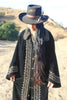 "Gothic Ranch" Early Century Silk Velvet Cloak Duster Robe