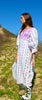 Vintage Handmade Hand Embroidered Mexican Folk Dress