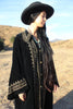 "Gothic Ranch" Early Century Silk Velvet Cloak Duster Robe