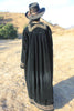 "Gothic Ranch" Early Century Silk Velvet Cloak Duster Robe