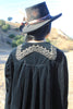 "Gothic Ranch" Early Century Silk Velvet Cloak Duster Robe