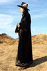 "Gothic Ranch" Early Century Silk Velvet Cloak Duster Robe
