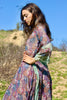 1920s Ethereal Floral Fine Cotton  Dress