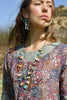 1920s Ethereal Floral Fine Cotton  Dress