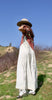 1970s One of A Kind Hand Embroidered San Mateo Huipil Dress