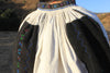 1920s "Romanian Folk" Antique Handmade and Hand Embroidered Peasant Dress