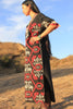 Hand Embroidered Huichol Sacred Deer Vintage Dress